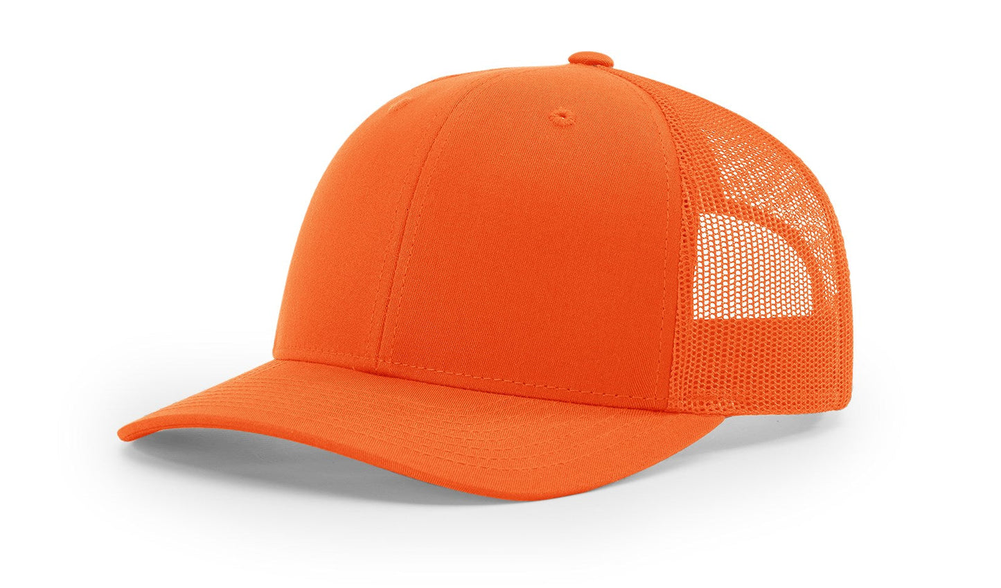 Richardson 882 Blaze Orange Trucker Hat