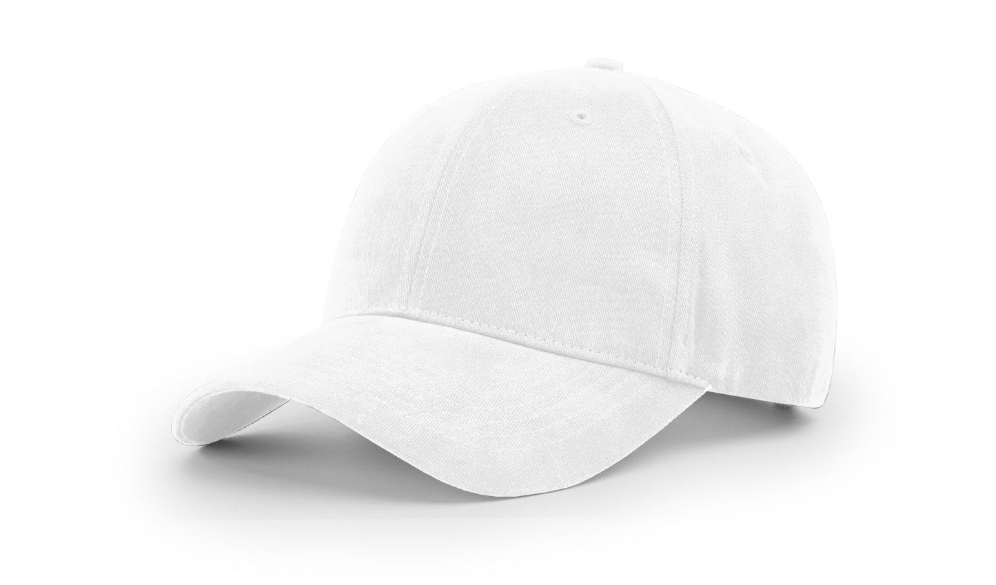 Richardson R75S White Casual Twill Snapback Hat