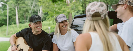 Richardson camo hats for blank and custom logo orders from Graham Hats