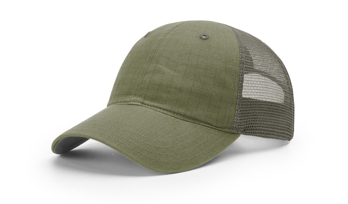 Richardson 111T Relaxed Tactical Trucker Hat - Army Olive
