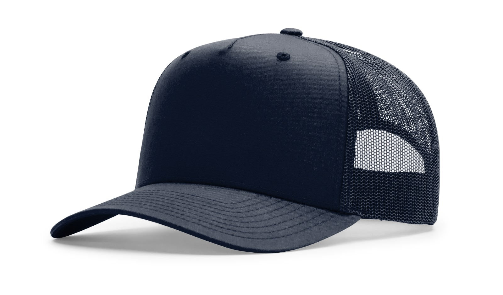 Richardson 112FPC Five Panel Champ Trucker Hat - Navy