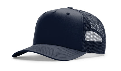 Richardson 112FPC Five Panel Champ Trucker Hat - Navy
