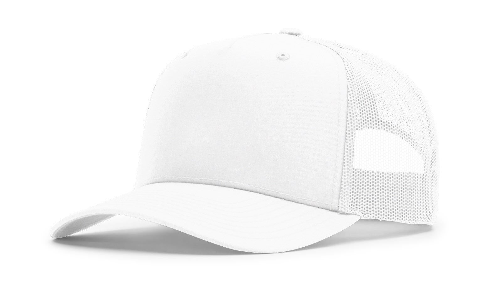 Richardson 112FPC Five Panel Champ Trucker Hat - White