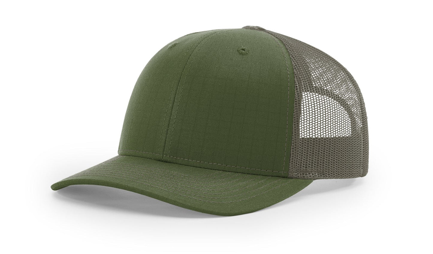 Richardson 112T Tactical Trucker Hat - Army Olive