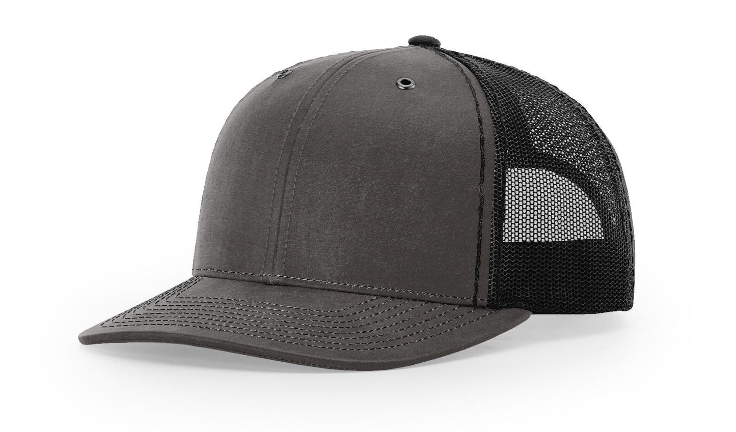 Richardson 112WF Fremont Workwear Trucker Hat - Charcoal/Black