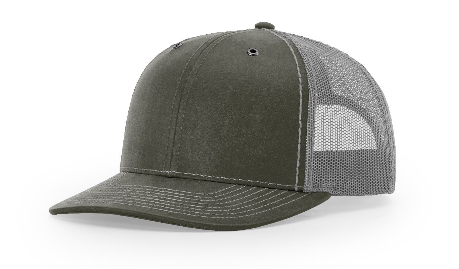 Richardson 112WF Fremont Workwear Trucker Hat - Olive/Charcoal