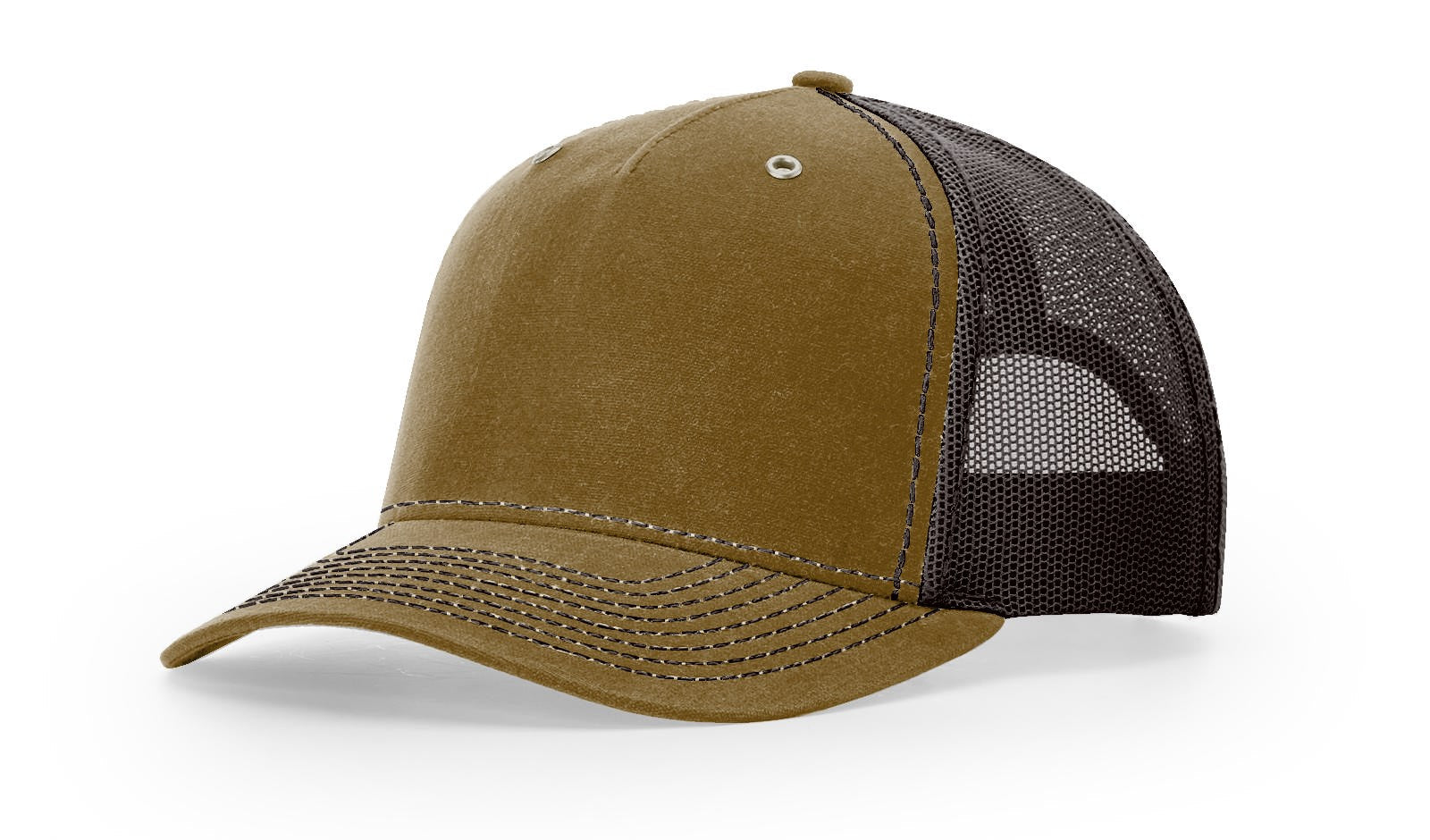 Richardson 112WH Hawthorne Workwear Trucker Hat - Whiskey/Brown