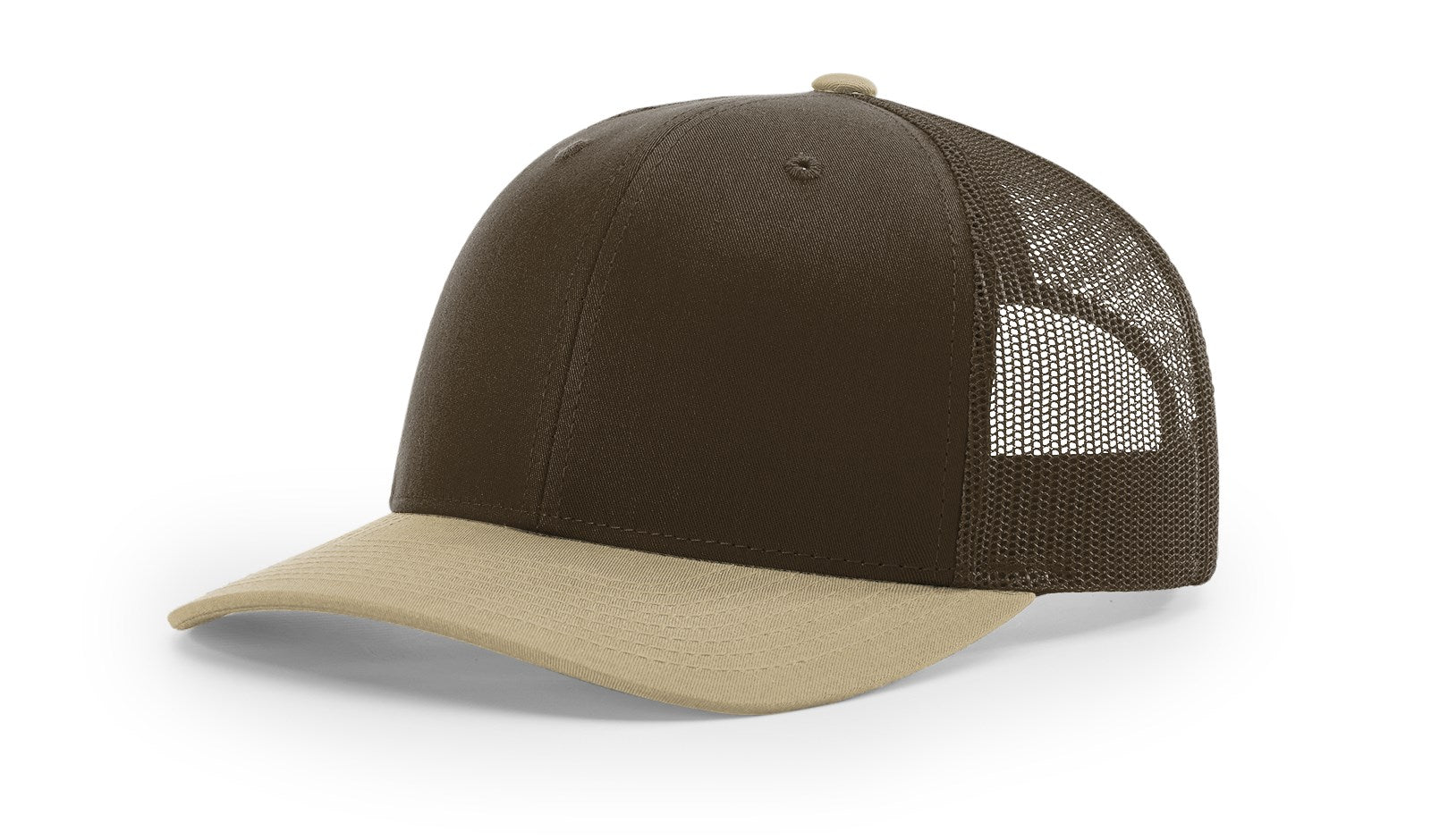 Richardson 112 Trucker Hat Combination Brown/Khaki