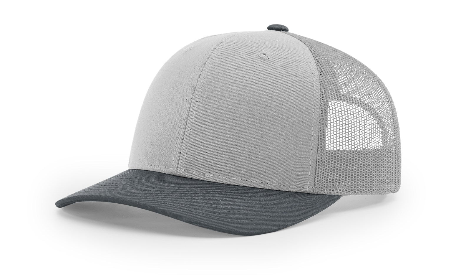 Richardson 112 Trucker Hat Combination Light Grey/Gunmetal