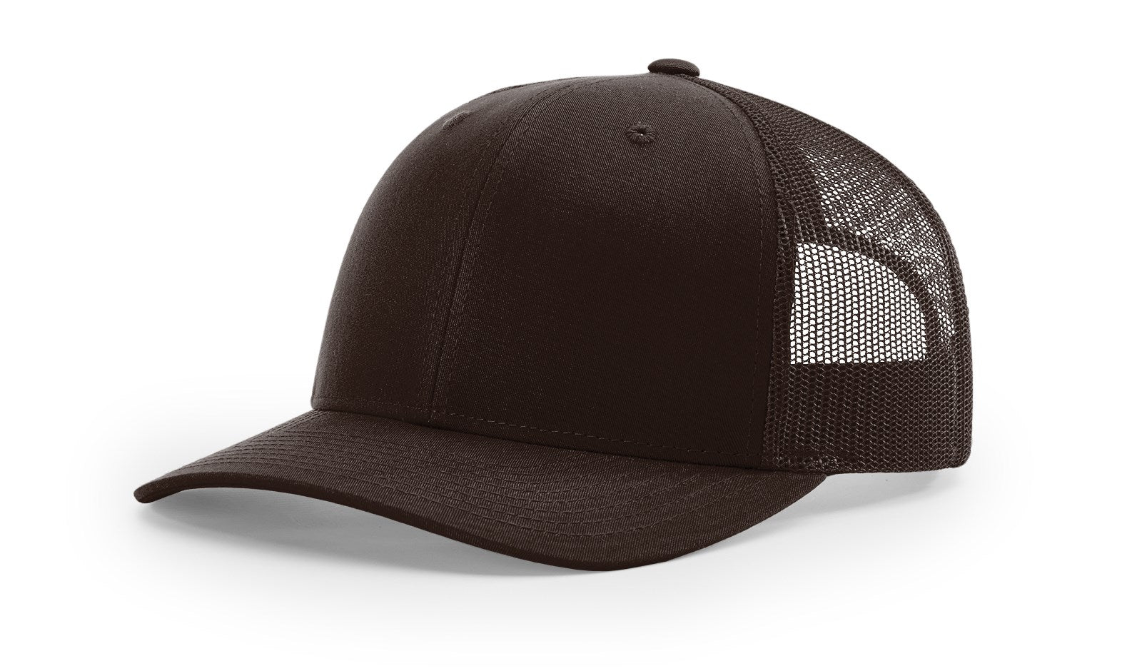Richardson 112 Trucker Hat Solid Coffee