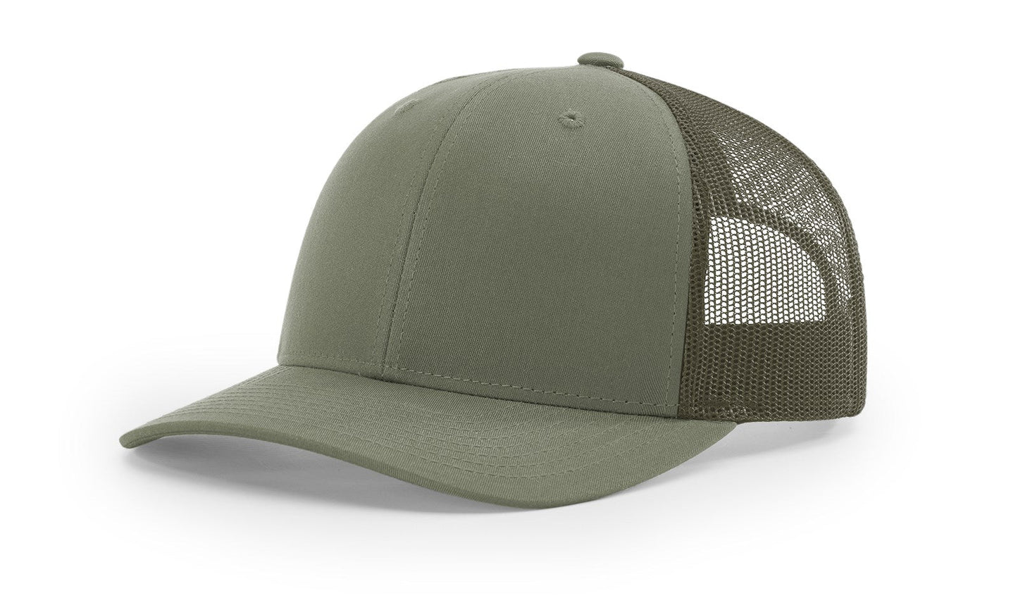 Richardson 112 Trucker Hat Solid Loden