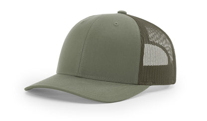 Richardson 112 Trucker Hat Solid Loden