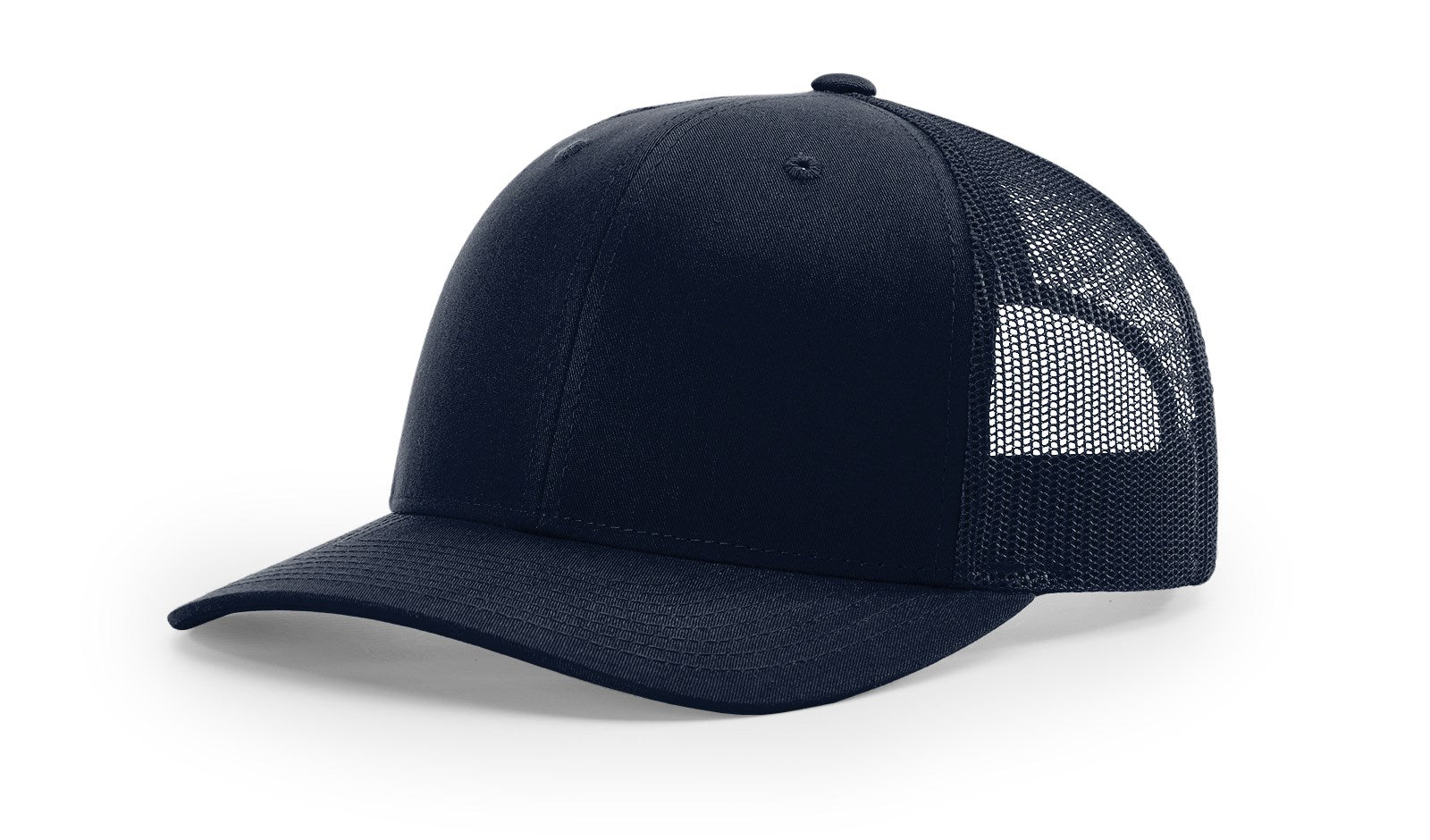 Richardson 112 Trucker Hat Solid Navy