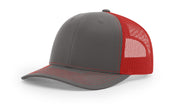 Split Charcoal/Red