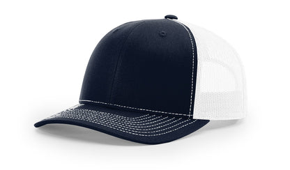 Richardson 112 Trucker Hat Split Navy/White