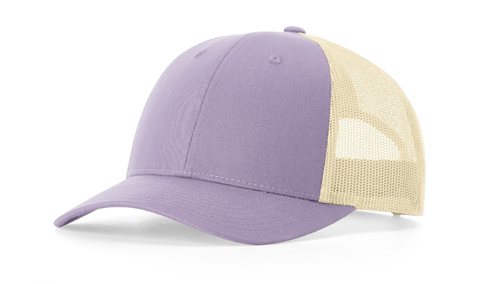 Richardson 115 Low Pro Trucker Hat in Lilac/Birch