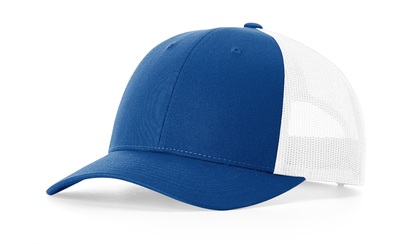 Richardson 115 Low Pro Trucker Hat in Royal/White
