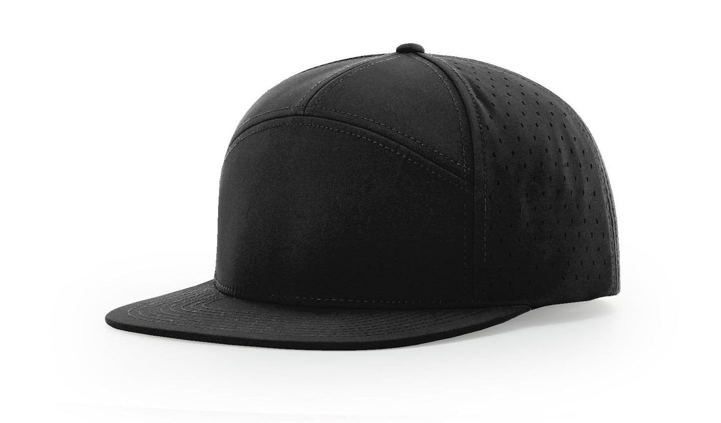 Richardson 169 Cannon Performance Laser Perf Hat - Black
