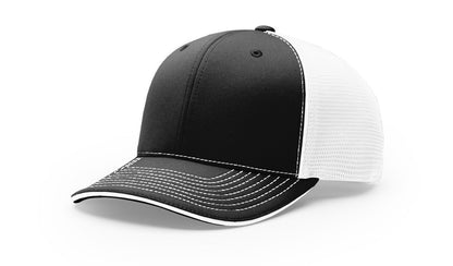 Richardson 172 Pulse Sportmesh R-Flex Hat - Split Black/White
