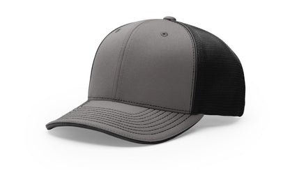 Richardson 172 Pulse Sportmesh R-Flex Hat - Split Charcoal/Black