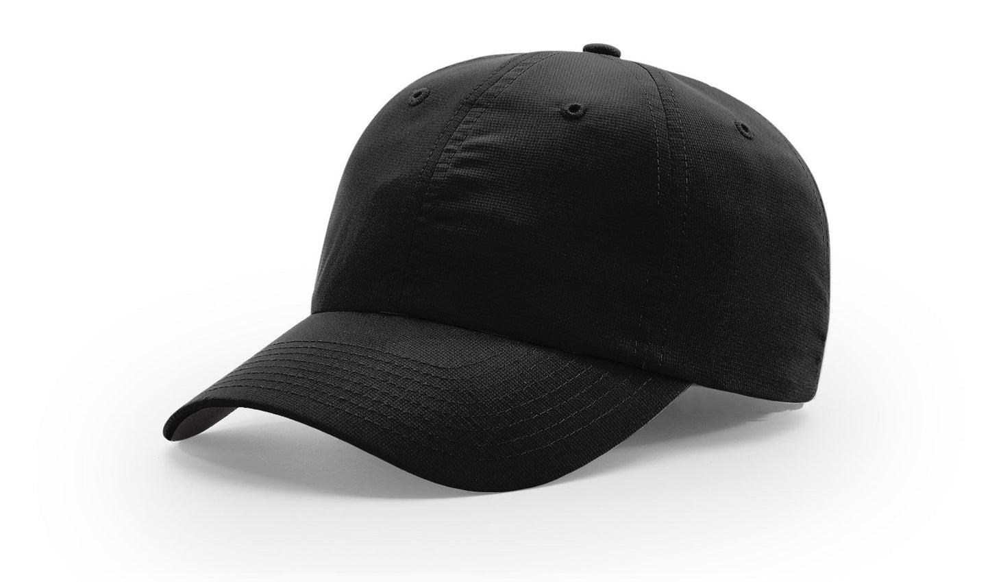 Richardson 220 Relaxed Performance Lite Hat - Black