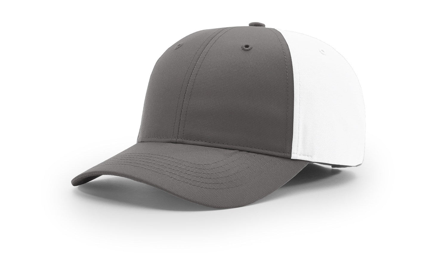 Richardson 225 Casual Performance Lite Hat - Charcoal/White