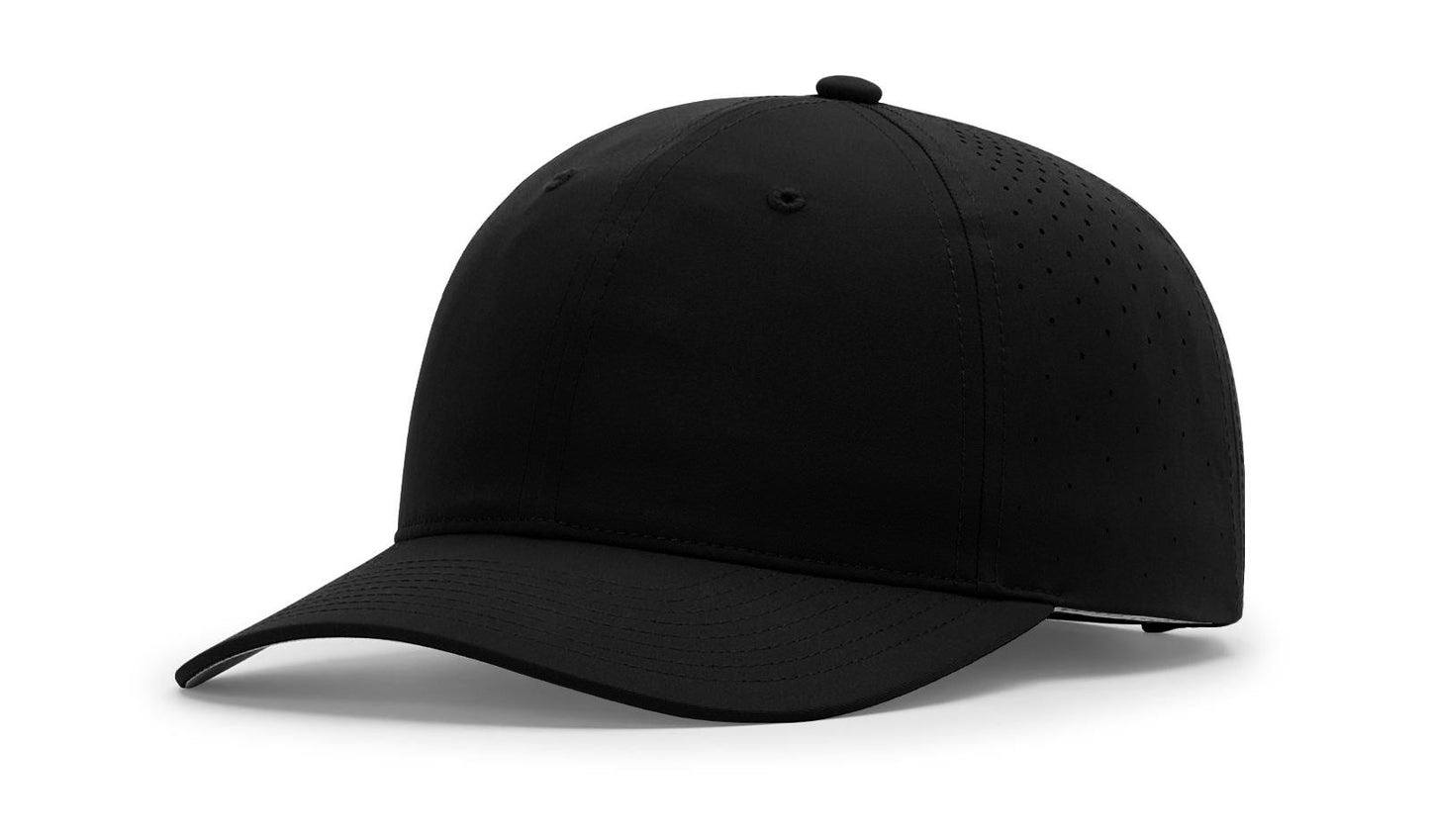 Richardson 226 Relaxed Performance Laser Perf Hat - Black