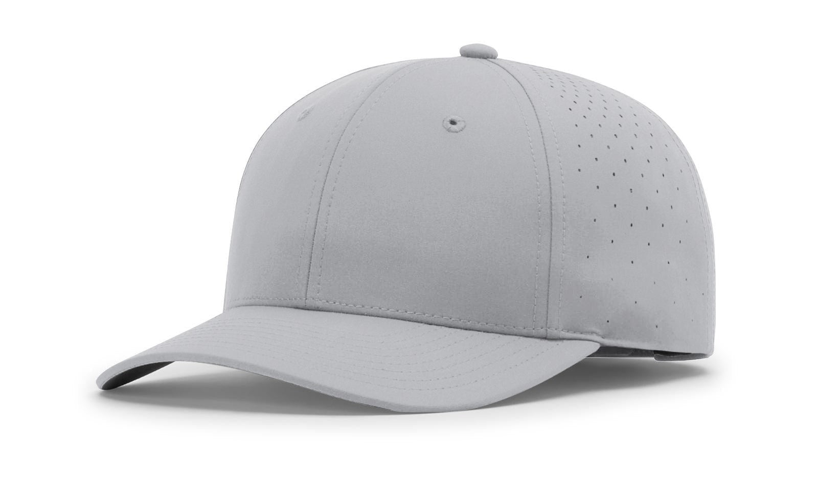 Richardson 228 Low Pro Performance Laser Perf Hat - Light Grey