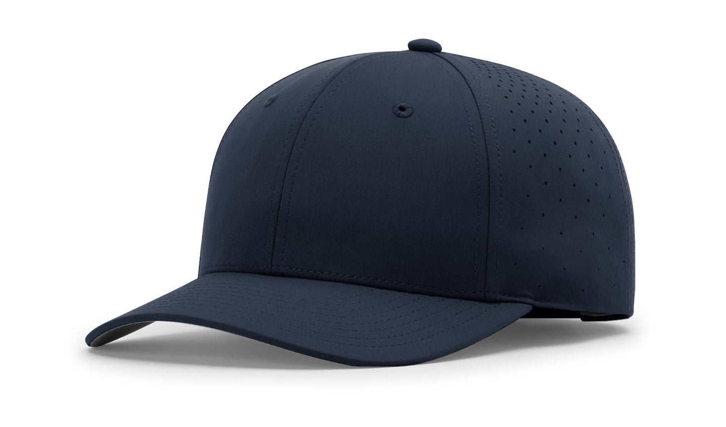 Richardson 228 Low Pro Performance Laser Perf Hat - Navy