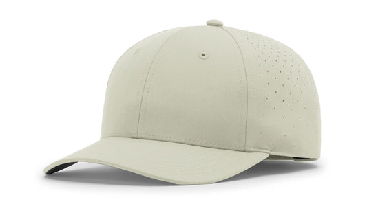 Richardson 228 Low Pro Performance Laser Perf Hat - Oat Milk