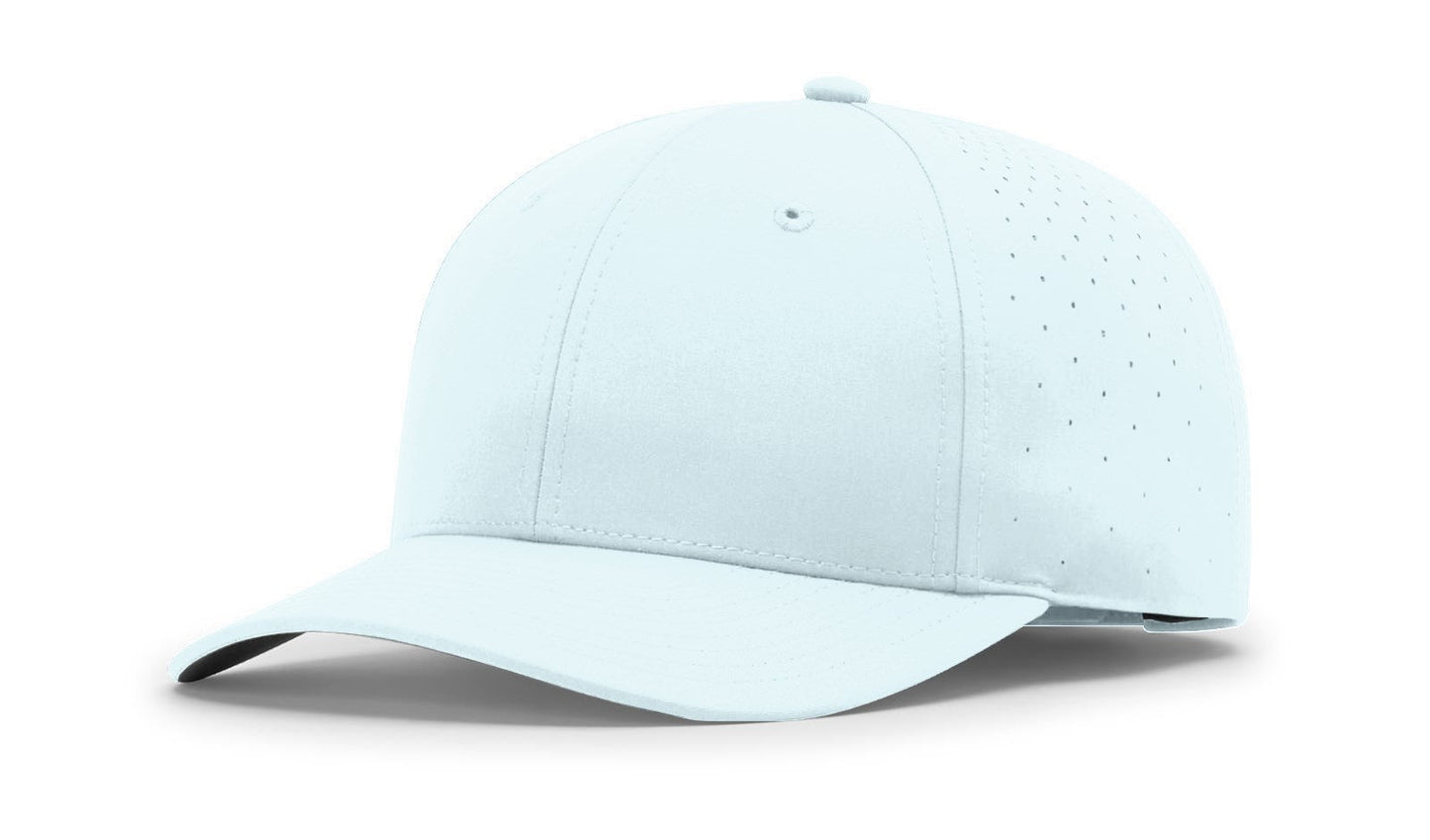 Richardson 228 Low Pro Performance Laser Perf Hat - Soft Blue