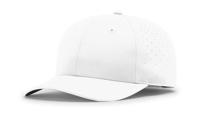 Richardson 228 Low Pro Performance Laser Perf Hat - White