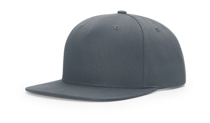 Richardson 255 Pinch Front Structured Snapback Hat - Flint Grey