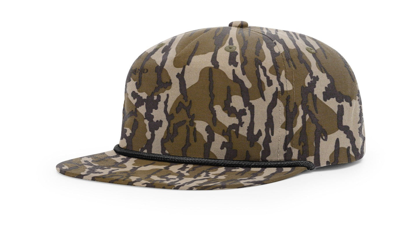 Richardson 256P Printed Umpqua Gramps Cap - Mossy Oak Bottomland/Black