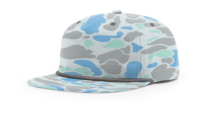 Richardson 256P Printed Umpqua Gramps Cap - Saltwater Duck Camo/Charcoal