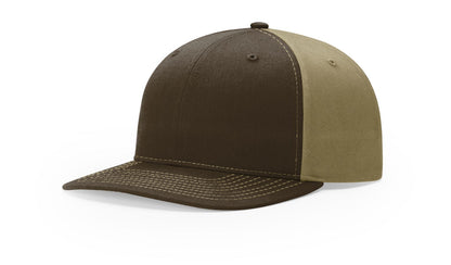 Richardson 312 Twill Back Trucker Hat - Brown/Khaki