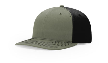 Richardson 312 Twill Back Trucker Hat - Loden/Black