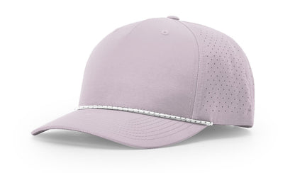 Richardson 355 Laser Perf Performance Rope Hat in Lilac/White-Grey