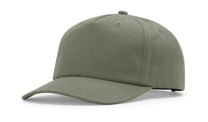 Richardson 356 Five Panel Relaxed Gramps Cap in Loden