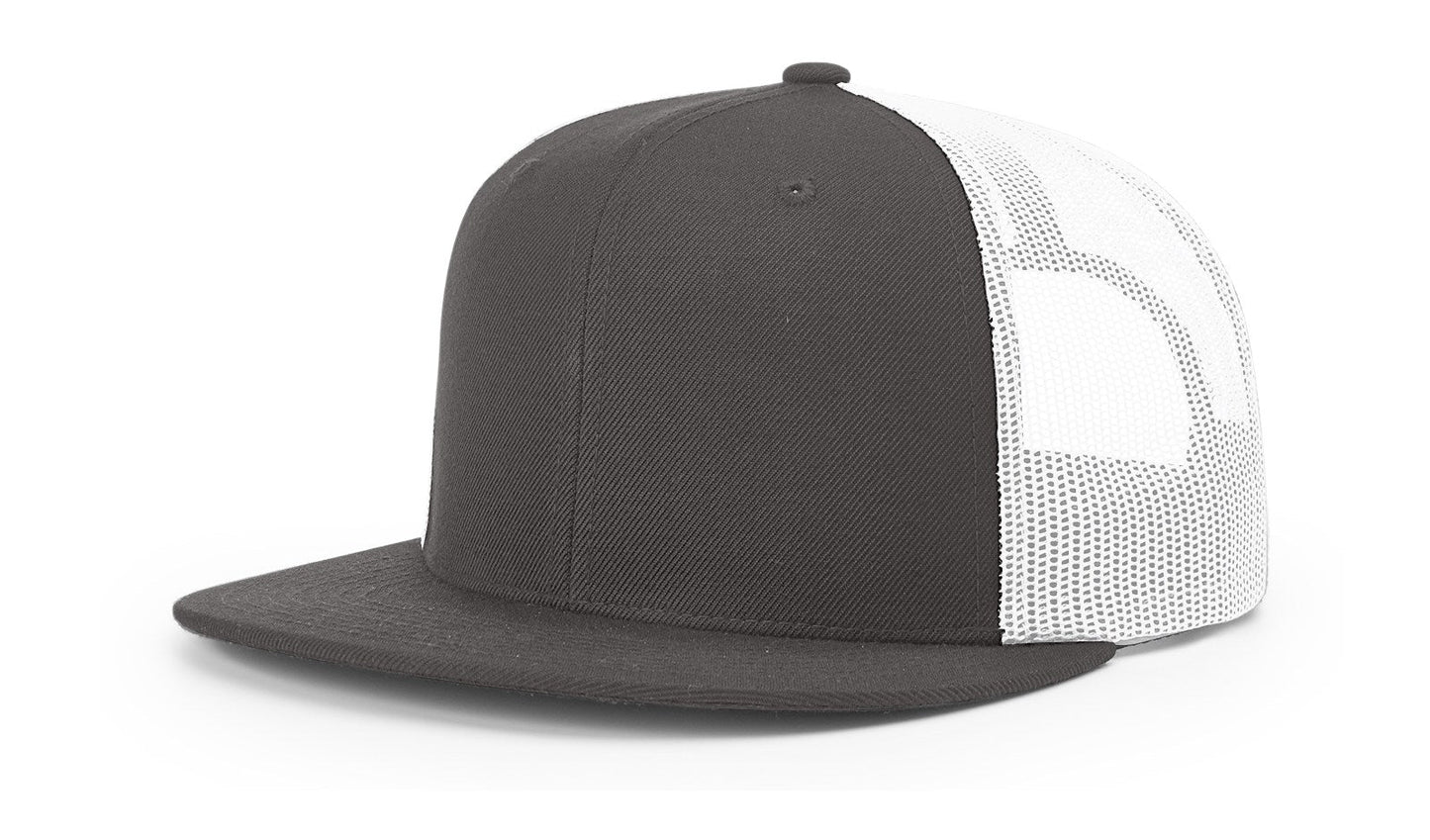 Richardson 511 Wool Blend Trucker Hat - Charcoal/White
