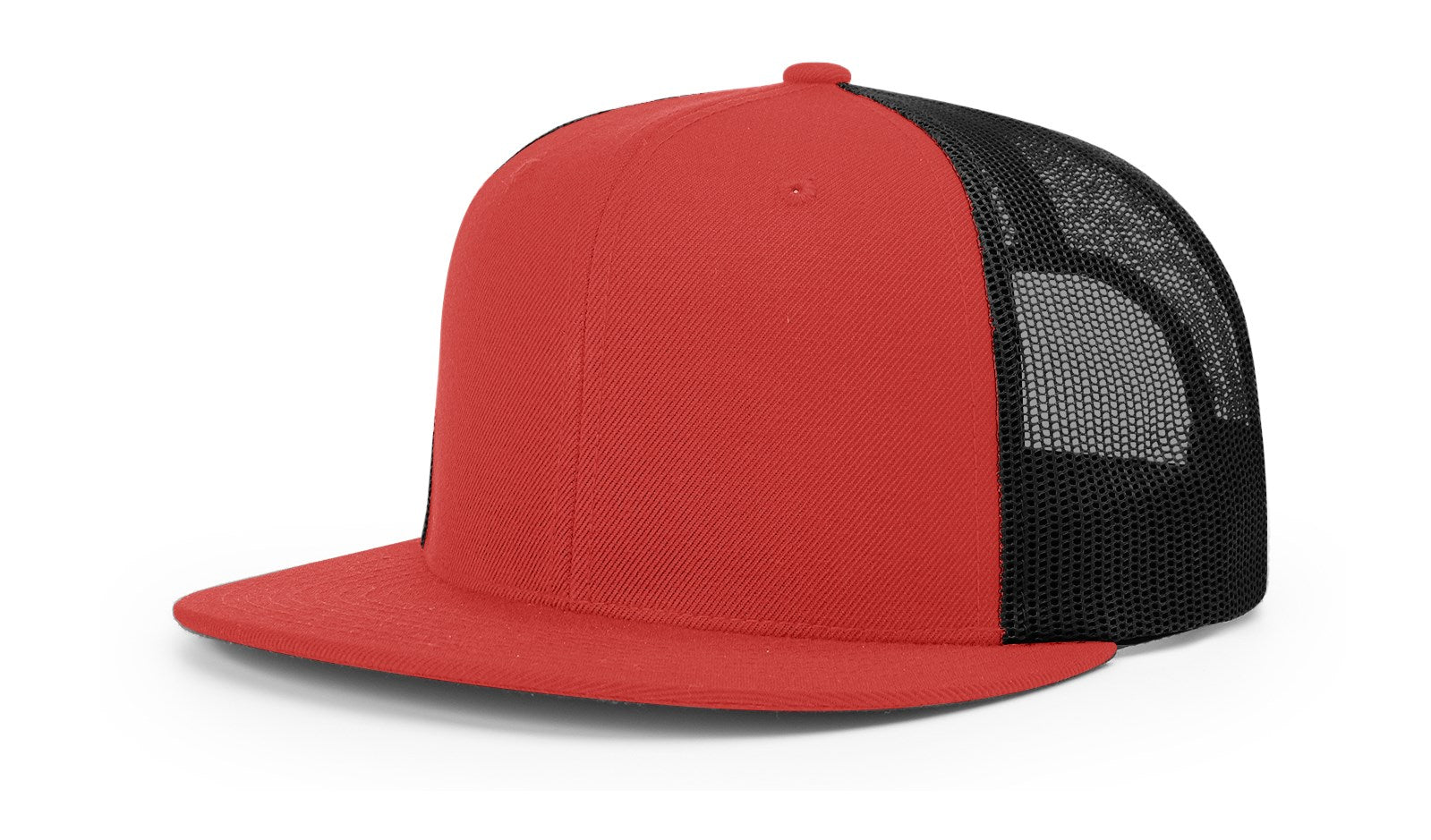 Richardson 511 Wool Blend Trucker Hat - Red/Black