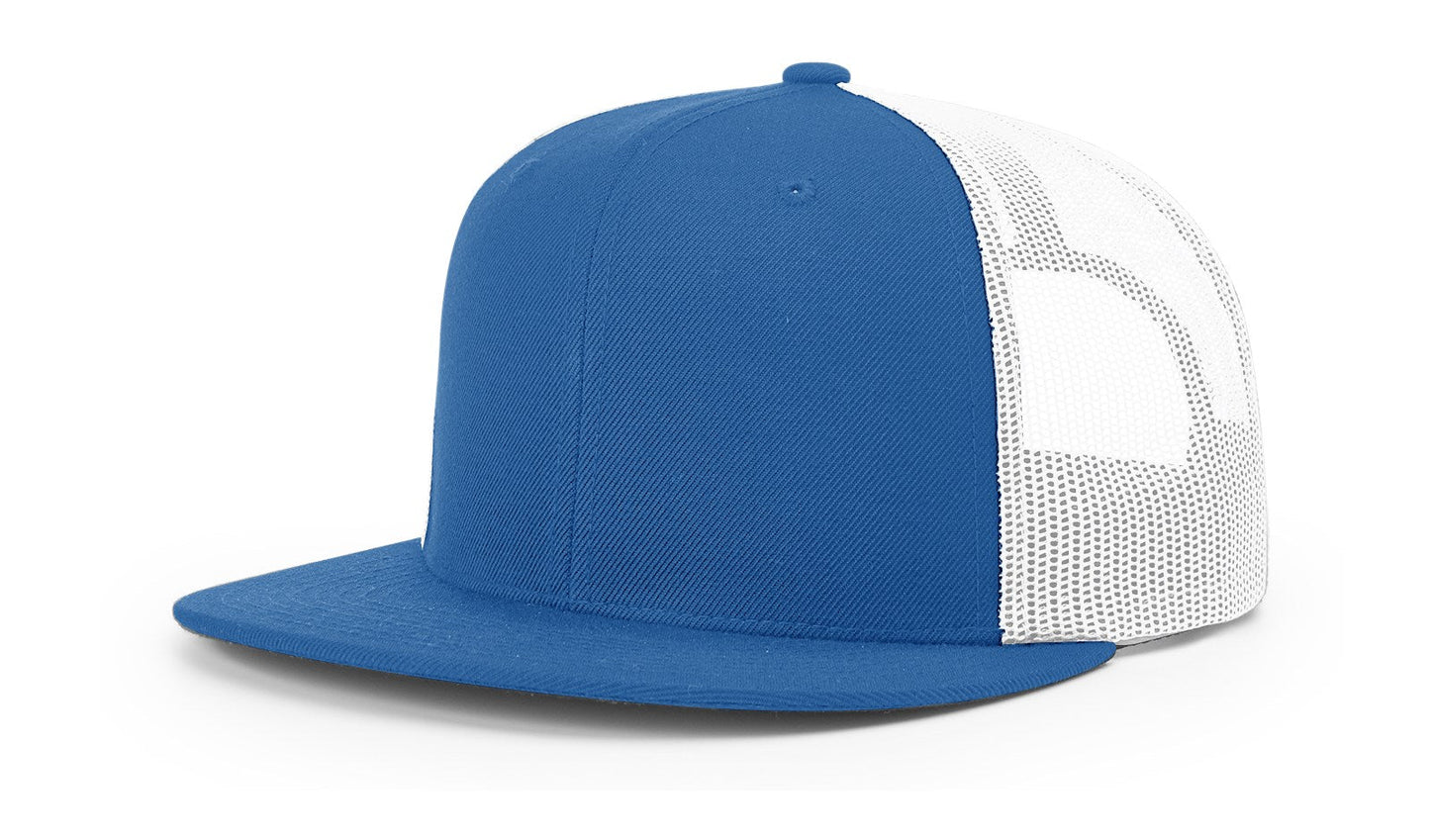Richardson 511 Wool Blend Trucker Hat - Royal/White