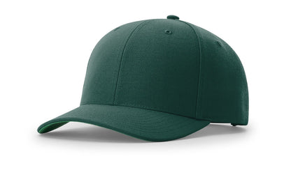 Richardson 512 Surge Snapback Cap - Solid Dark Green
