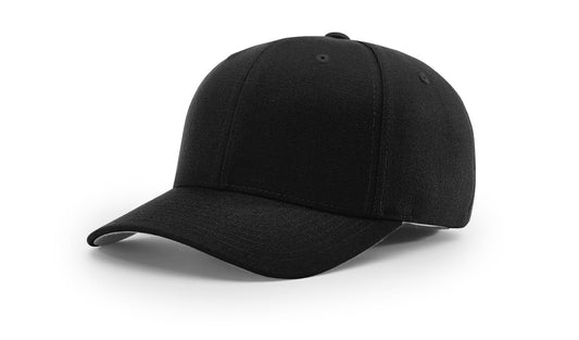 Richardson 585 Acrylic-Wool Blend R-Flex Hat - Solid Black