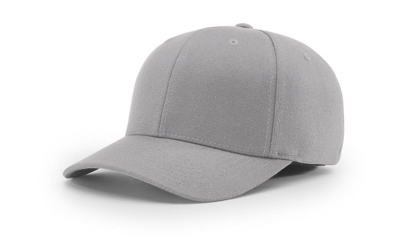 Richardson 585 Acrylic-Wool Blend R-Flex Hat - Solid Grey