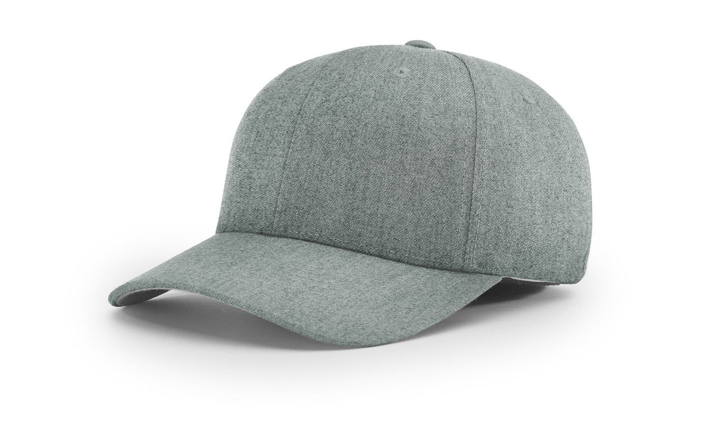 Richardson 585 Acrylic-Wool Blend R-Flex Hat - Solid Heather Grey