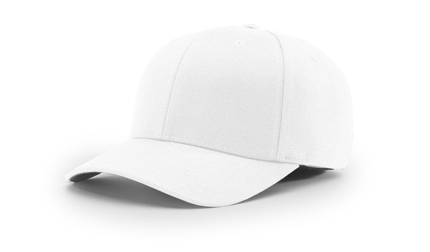 Richardson 585 Acrylic-Wool Blend R-Flex Hat - Solid White
