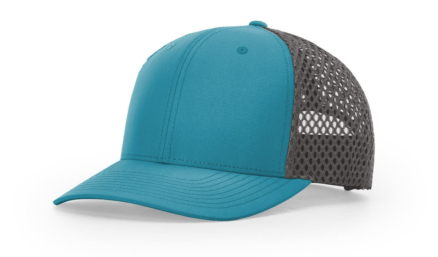 Richardson 835 Tilikum Open Mesh Back Hat - Blue Teal/Charcoal