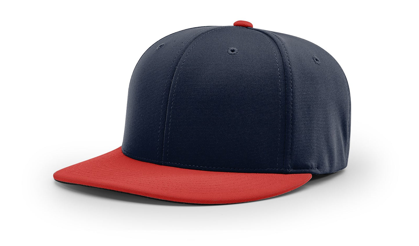 Richardson PTS20 custom logo hat in Navy/Red