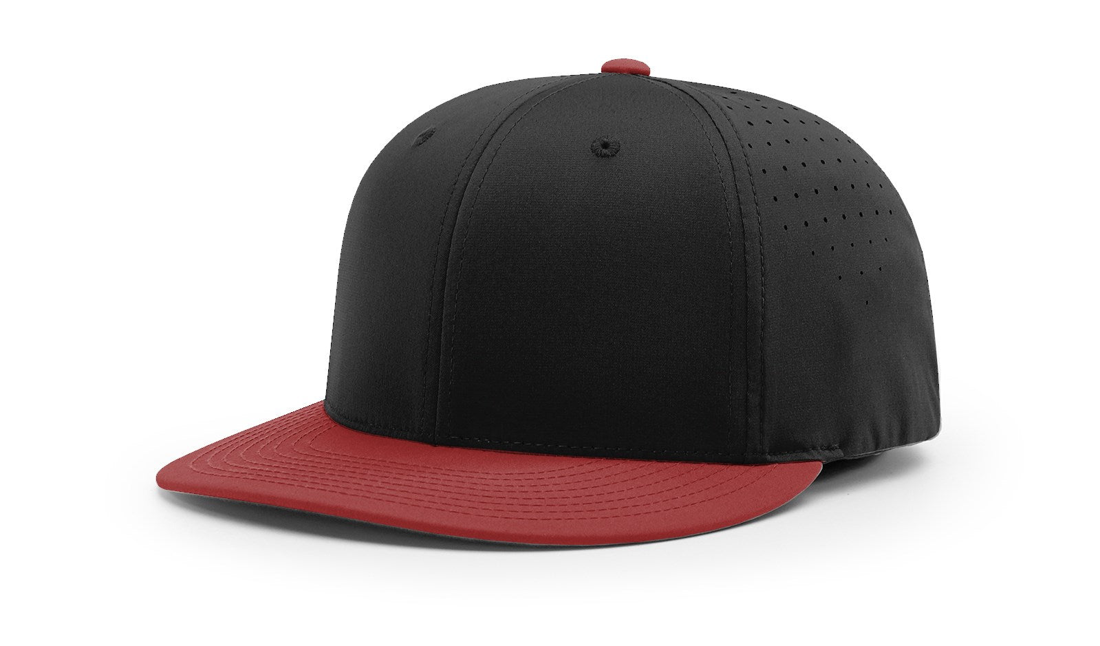 Richardson PTS30 Black/Cardinal Combination Hat